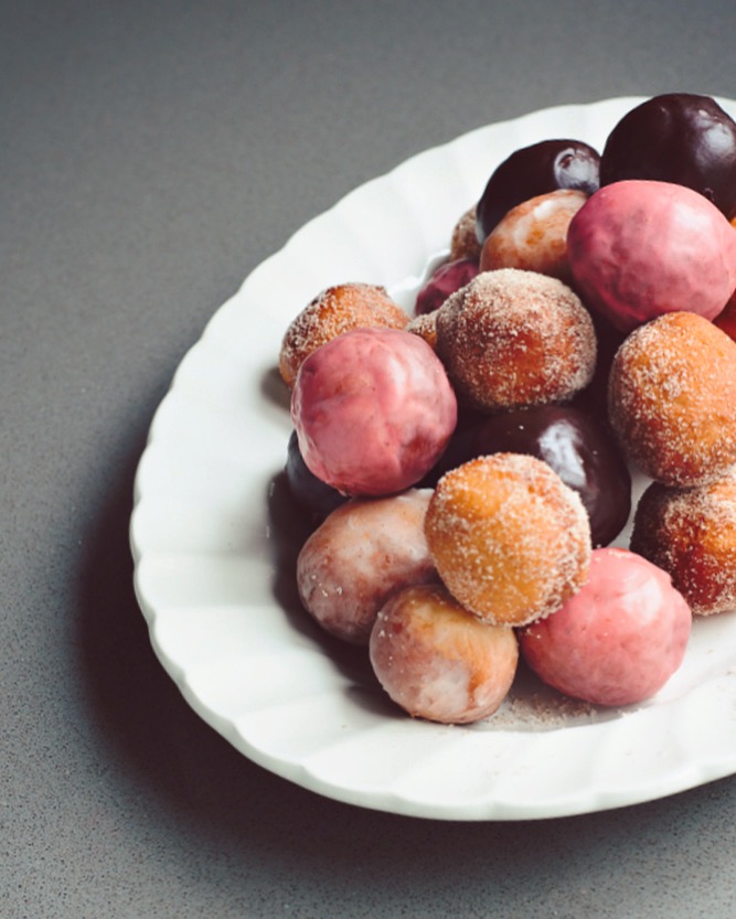 Rainbow Donut Holes